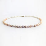 Maya Bazaar Multi-colour Freshwater Medium Button Shaped pearl necklace