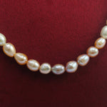 Multi-colour Freshwater Small Rounded pearl necklace for Women-Maya Bazaar