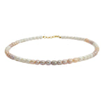 Multi-colour Freshwater Small Rounded pearl necklace for Women-Maya Bazaar