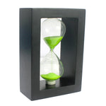 Wooden Style Brass and Sand Timer Sand Glass Hour Glass Sand Clock - Maya Bazaar