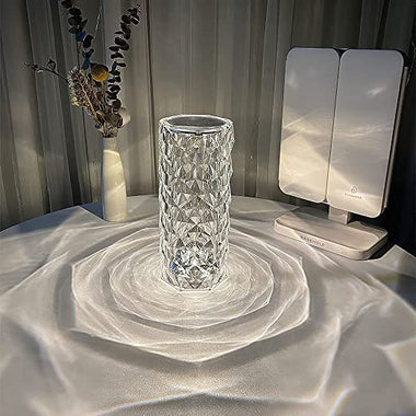Maya Bazaar Remote Control 16 Different colour changing light Showpiece crystal Decor for Bedroom and office (pack of 1)