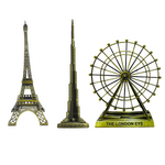 Combo for Burj Khalifa, Statue of Liberty, Eiffel Tower and London Eye in Size of 12-15CM-Maya Bazaar