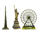 Combo for Burj Khalifa, Statue of Liberty, Eiffel Tower and London Eye in Size of 12-15CM-Maya Bazaar
