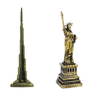 Combo for Burj Khalifa, Statue of Liberty, Eiffel Tower and London Eye in Size of 12-15CM-Maya Bazaar