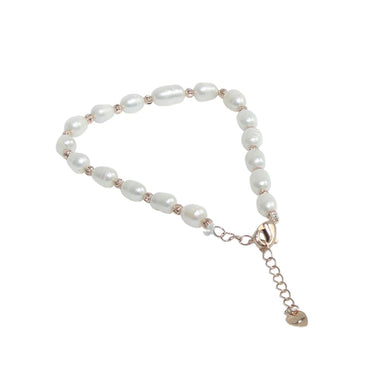 Maya Bazaar Quality Freshwater White Pearl bracelets for women girls stylish bracelet-Maya Bazaar
