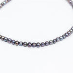 Maya Bazaar Mystery Black Freshwater Pearl Necklace For Women & Girls-Maya Bazaar