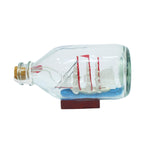 Creative Hand Craft Ship Inside Glass Bottle Showpiece Item - Maya Bazaar