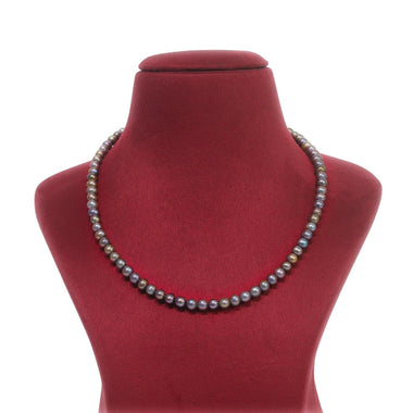 Multi Colour Mystery Dark Freshwater Pearl Necklace for women- Maya Bazaar
